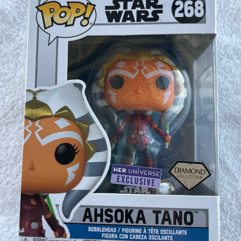 Funko Pop! Star Wars Ahsoka Tano #268 Diamond Collection - Her Universe